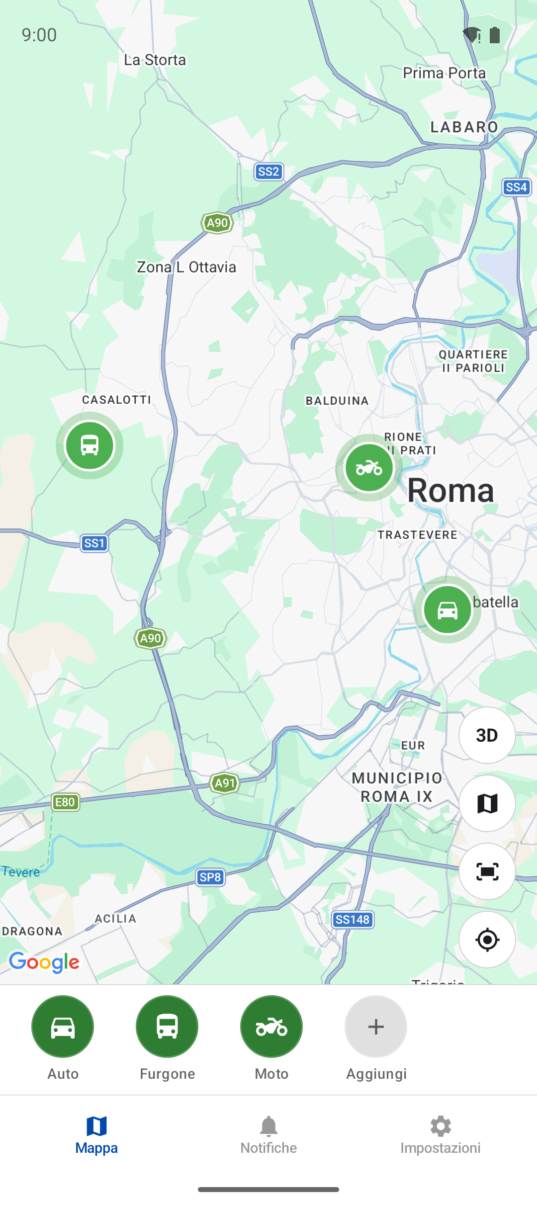 Visla GPS — App Android nativa